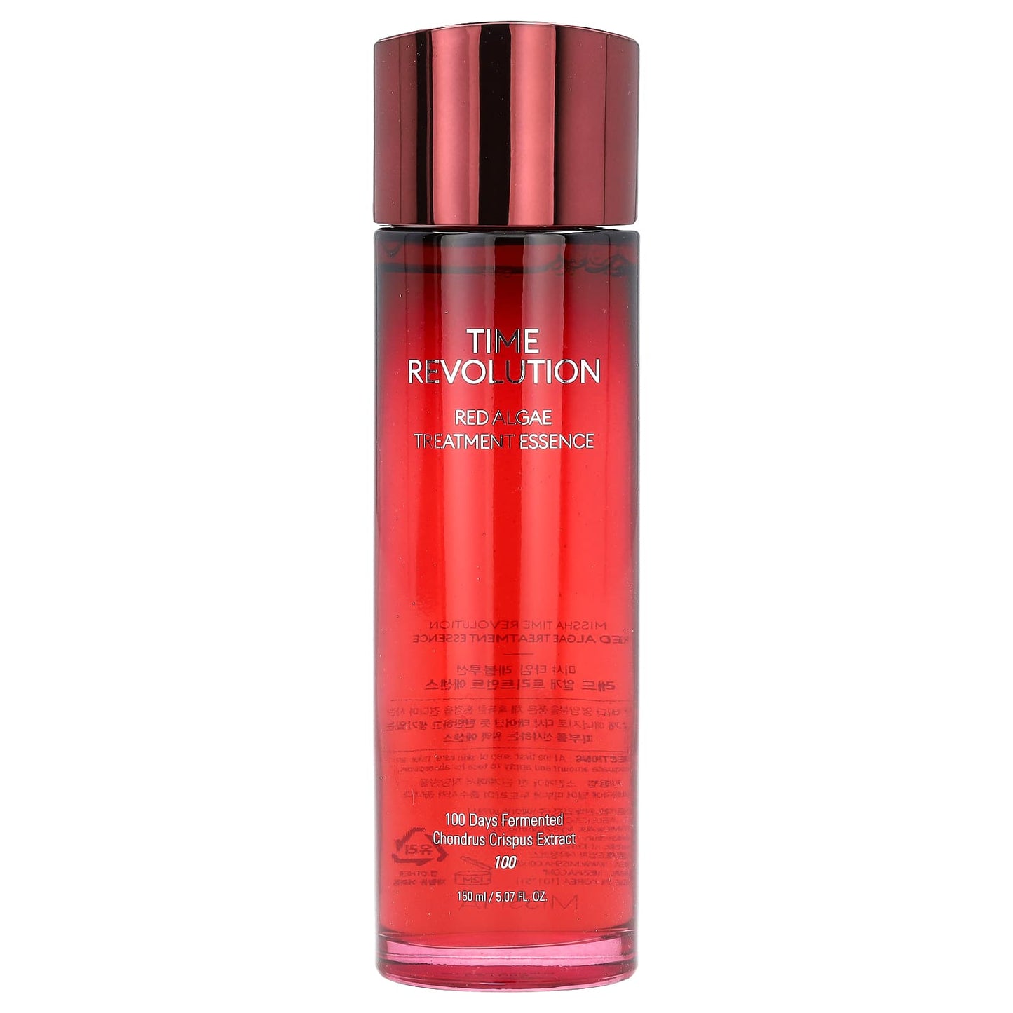 Missha, Time Revolution, Red Algae Treatment Essence, 5.07 fl oz (150 ml) - Image 1