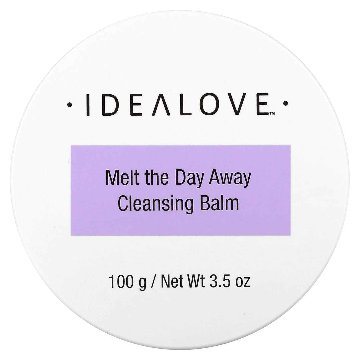 Idealove Melt the Day Away Gentle Cleansing Balm, 3.5 oz - Image 1