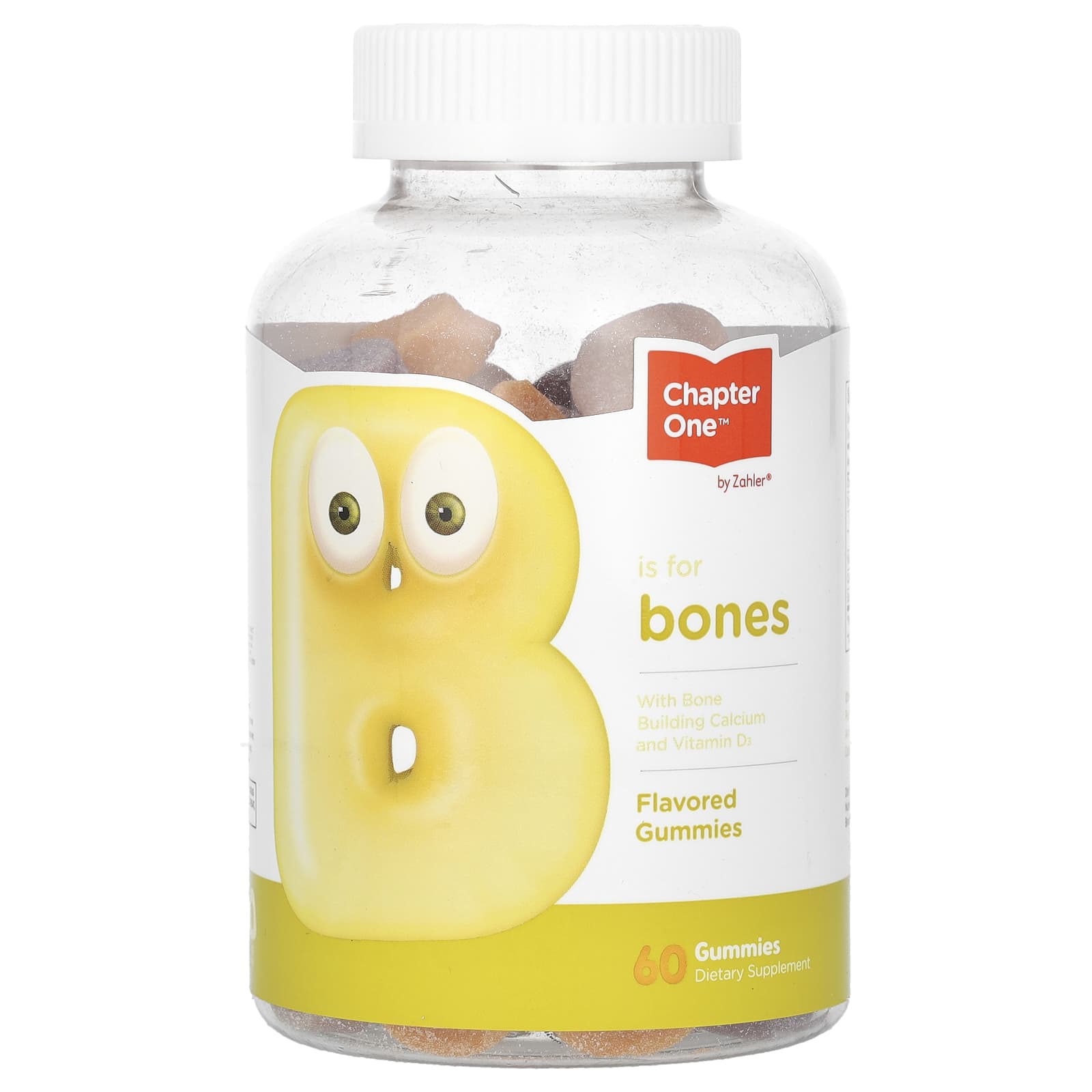 Chapter One B is for Bones Flavored Calcium Gummies for Strong Bones - Image 1