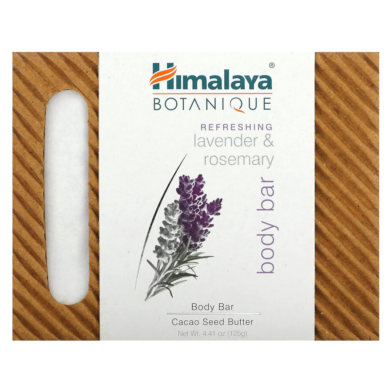Himalaya Botanique Refreshing Lavender & Rosemary Body Bar 4.41 oz - Image 1