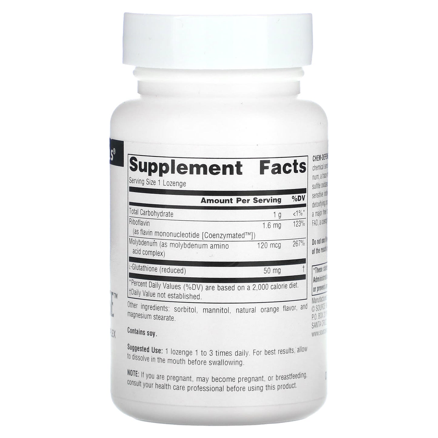 Source Naturals, Chem-Defense, Orange, 90 Lozenges