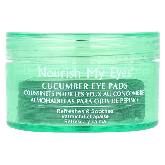 Cucumber Eye Pads for Tired Eyes - Nourish My Eyes by Fran Wilson - Image 1