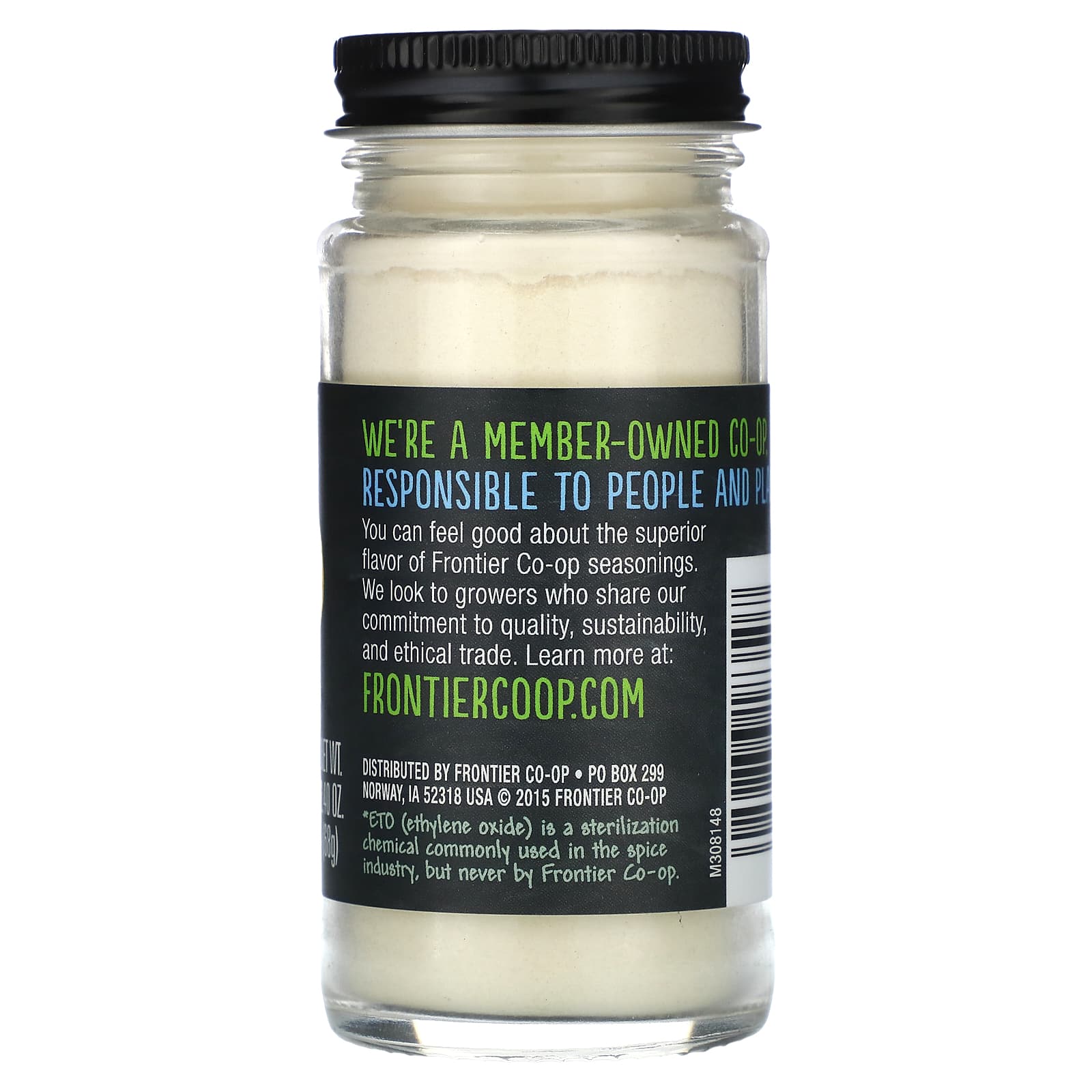 Frontier Co-op Garlic Powder, Non-GMO, 2.40 oz Kosher - Image 2