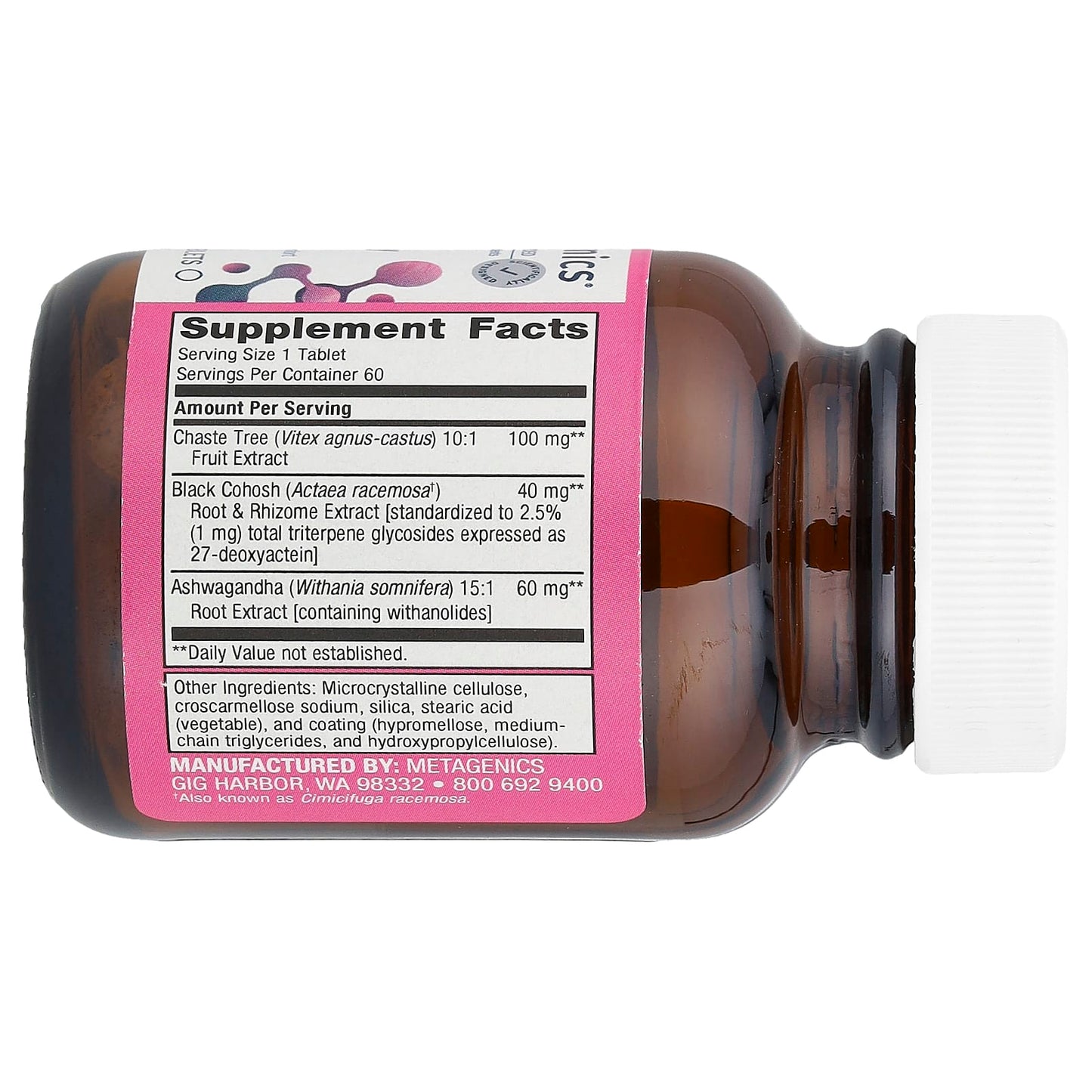 Metagenics, Chasteberry Plus®, 60 Tablets - Image 2