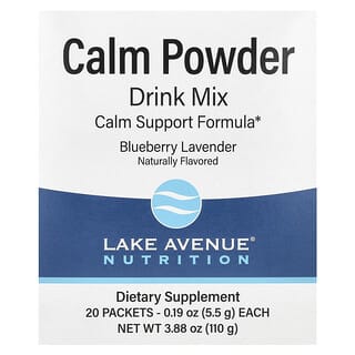 Stay Calm with Lake Avenue Nutrition's Potassium & AminoCalm Blend Powder