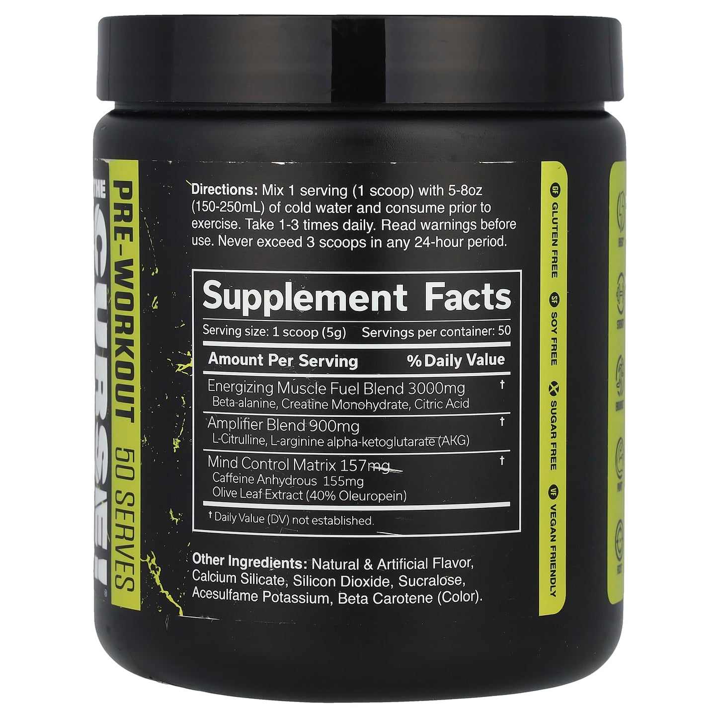 Turbocharged Workouts with JNX Sports The Curse! Pre-Workout Lemon Rush - Image 2