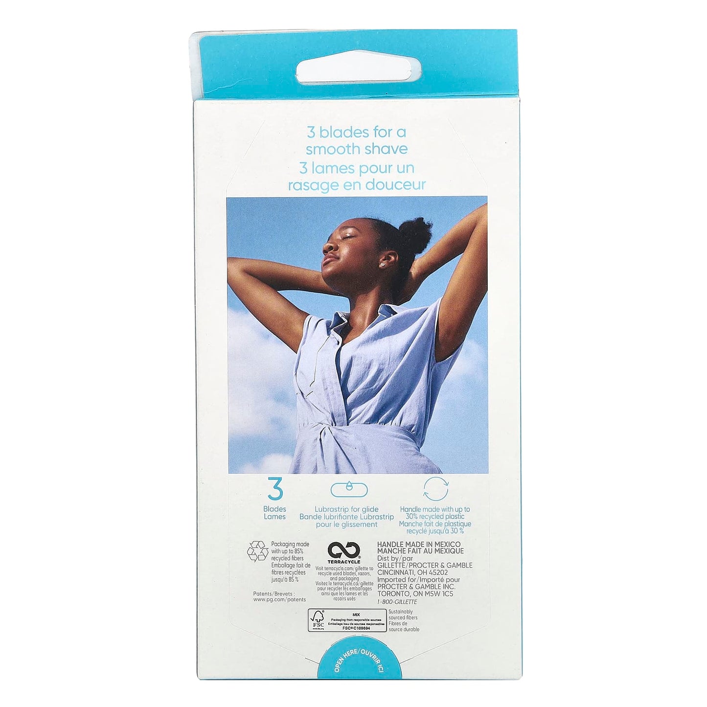 Gillette Venus Razor, Smooth Shaving, 2-Pack Cartridges - Image 2