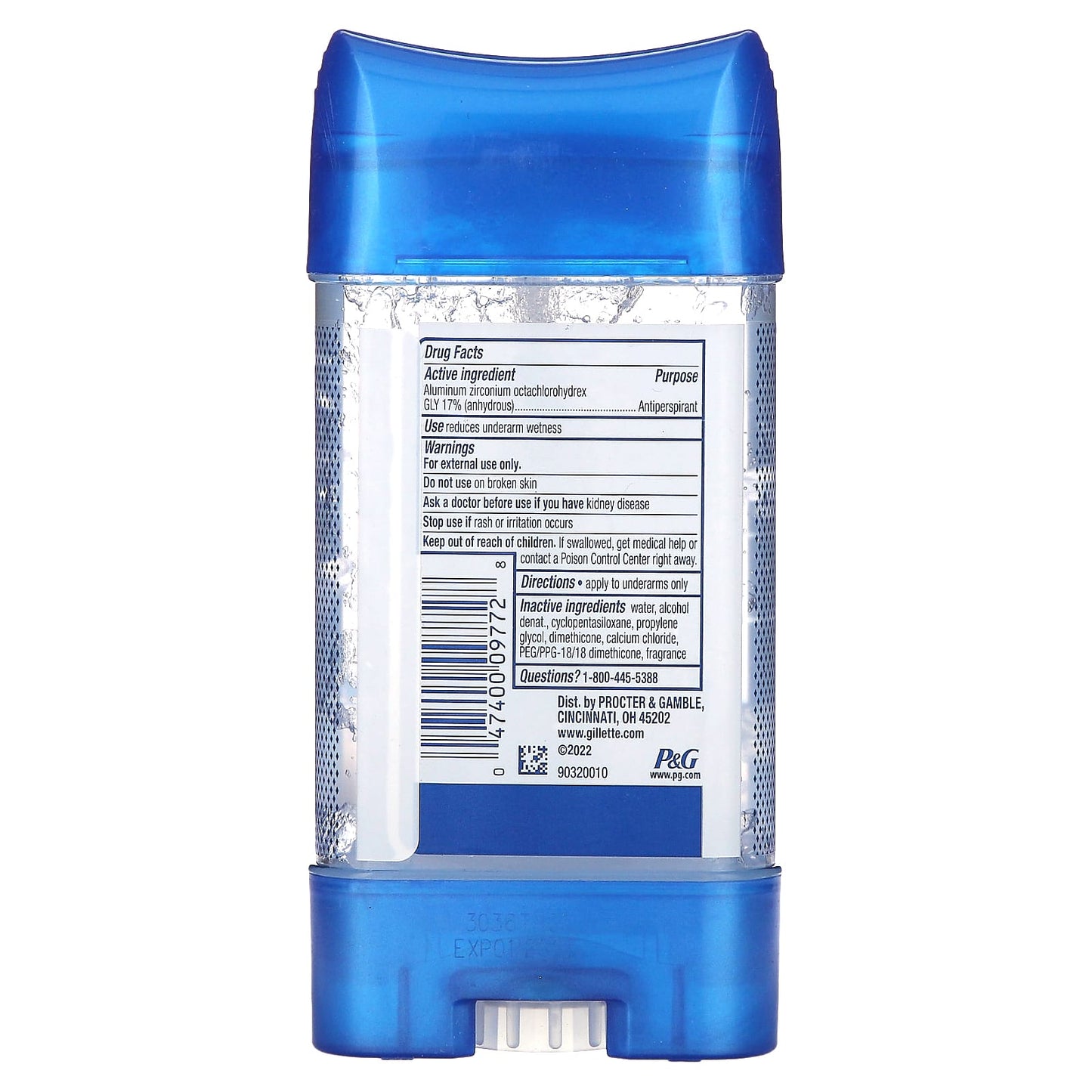 Long-Lasting Protection with Gillette Clear Shield Antiperspirant Deodorant - Image 2