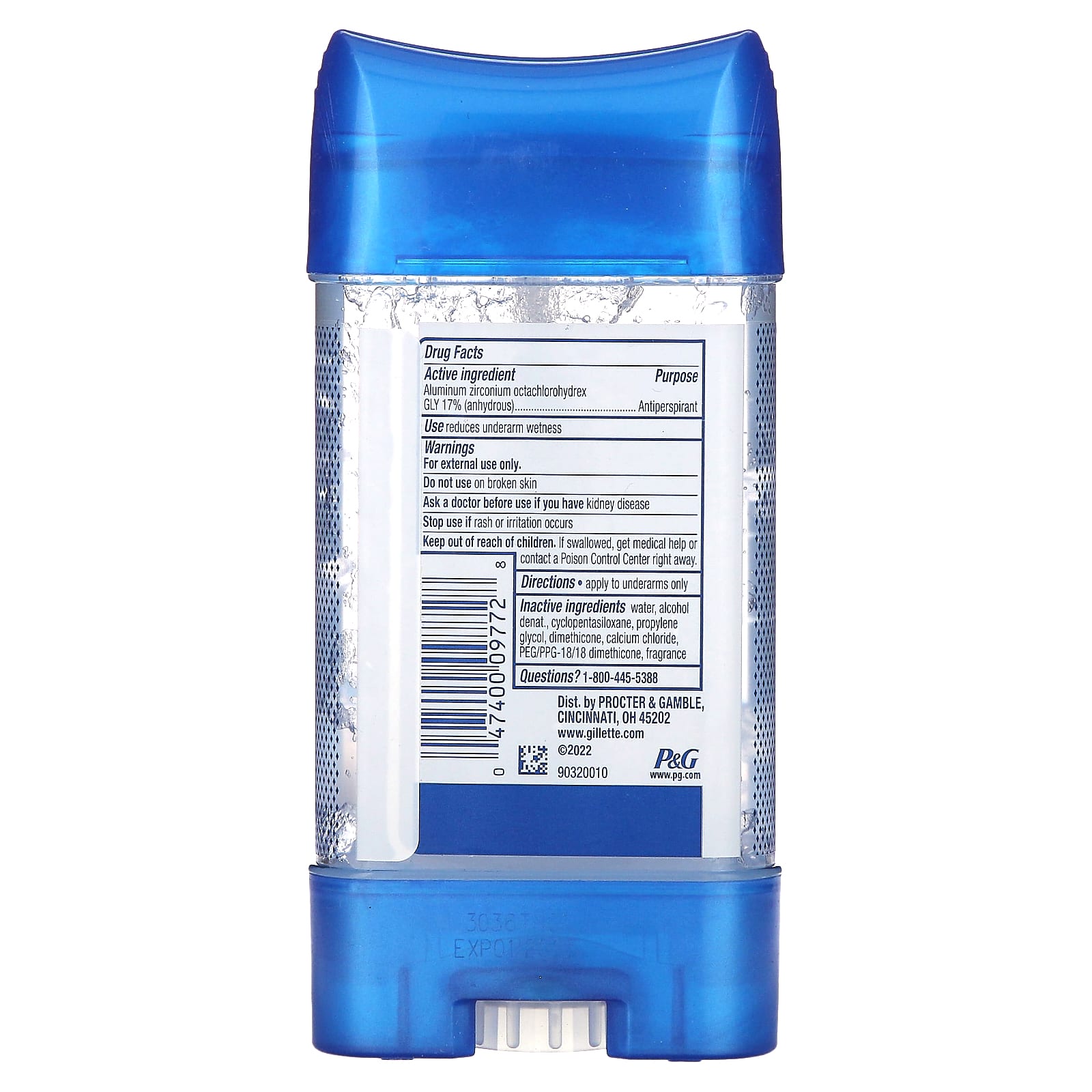 Long-Lasting Protection with Gillette Clear Shield Antiperspirant Deodorant - Image 2