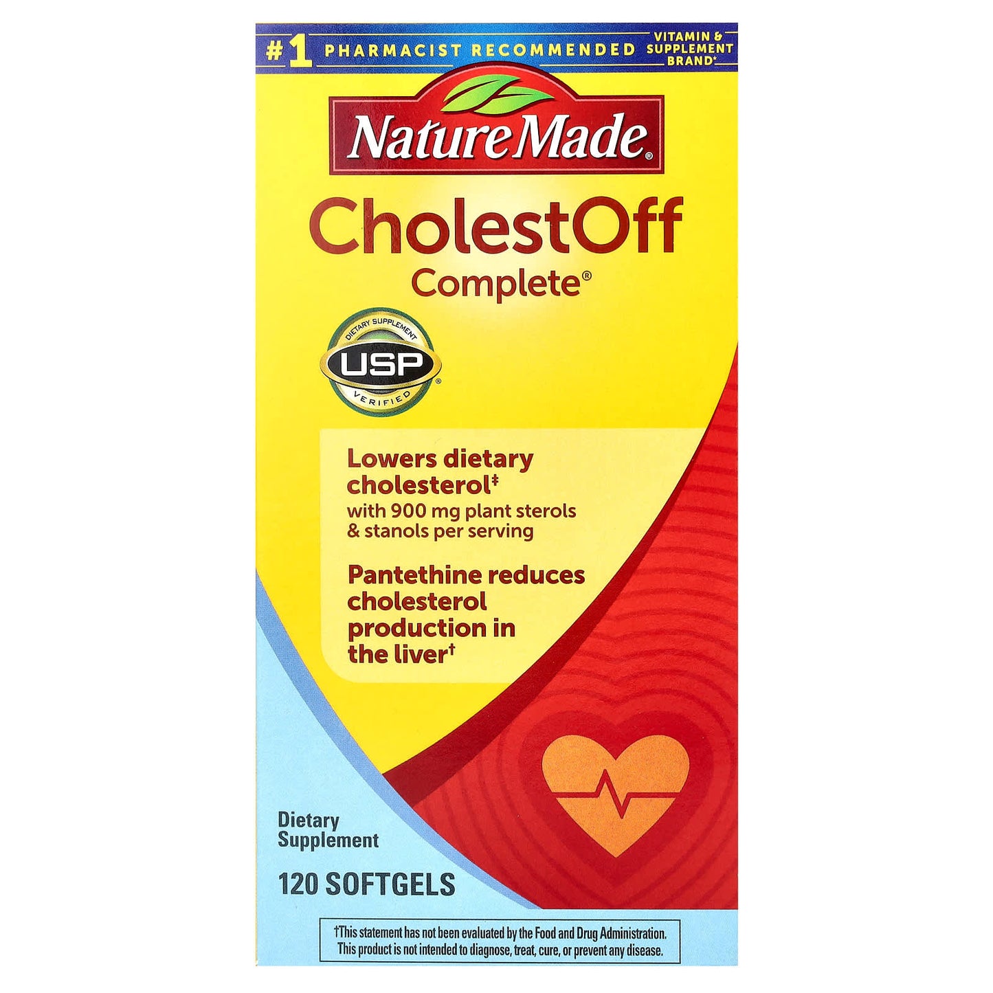 Nature Made, CholestOff Complete®, 120 Softgels - Image 1