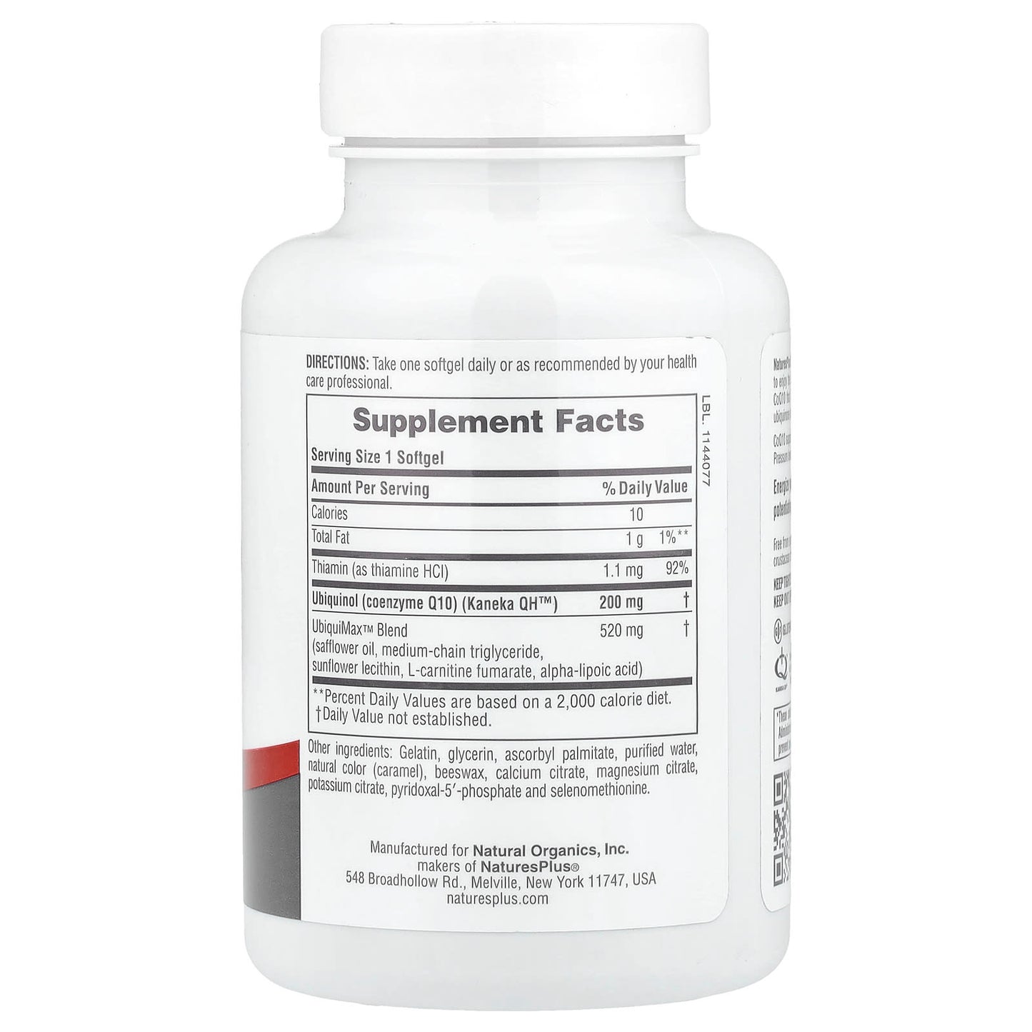 NaturesPlus, Beyond CoQ10, 200 mg, 30 Softgels