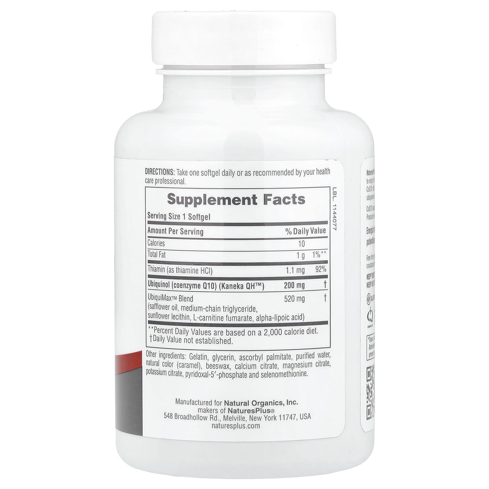 NaturesPlus, Beyond CoQ10, 200 mg, 30 Softgels