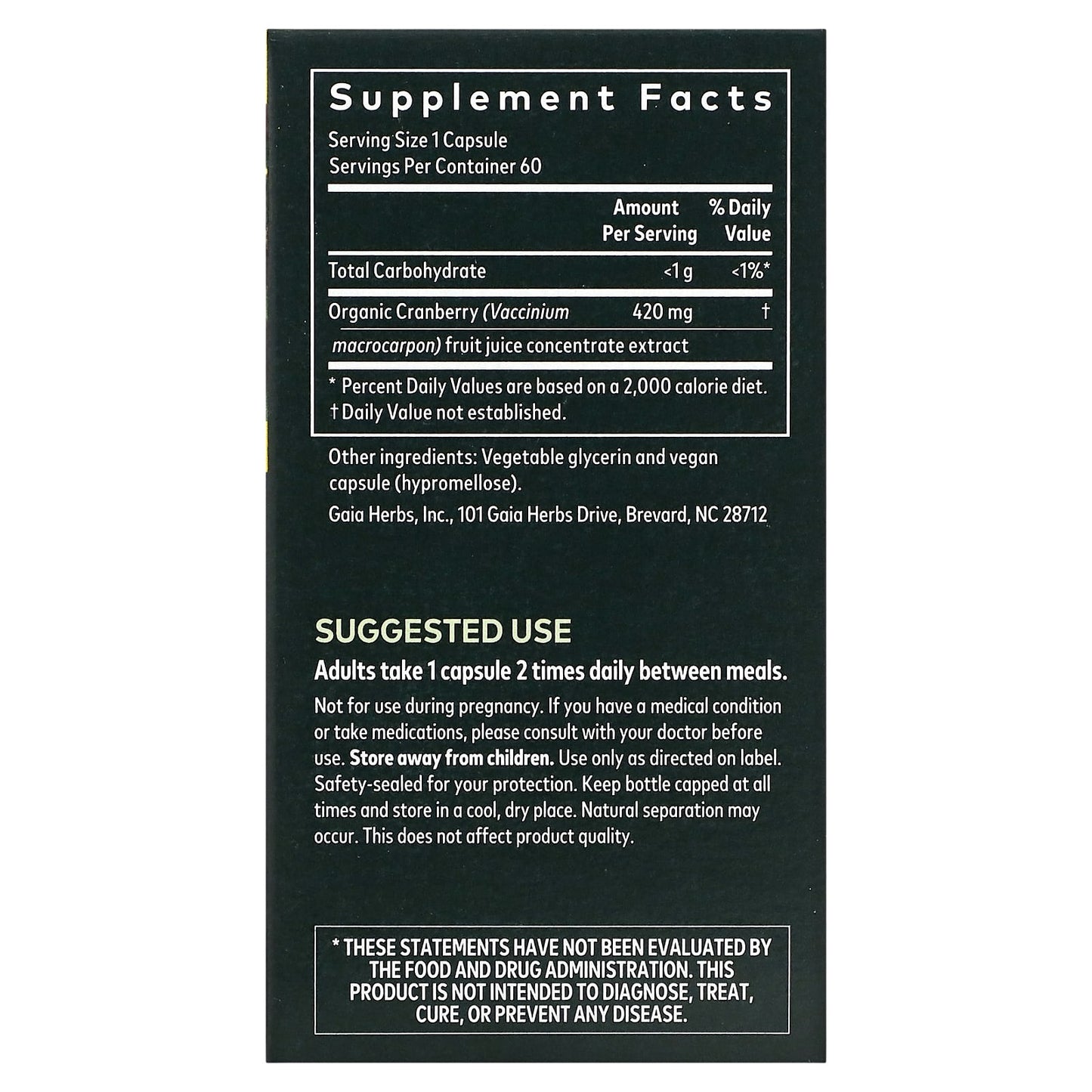 Urinary Tract Support with Gaia Herbs Cranberry Concentrate - Image 2