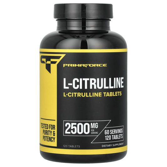 Primaforce, L-Citrulline, 120 Tablets (1,250 mg per Tablet) - Image 1