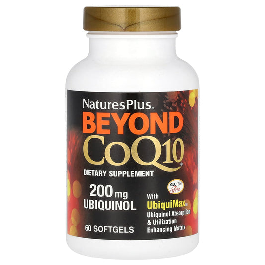 NaturesPlus, Beyond CoQ10, 200 mg, 60 Softgels - Image 1