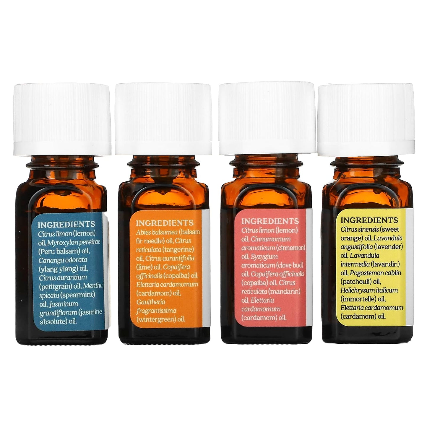 Aura Cacia 4-Piece Essential Oil Diffusion Blends Kit - Image 2