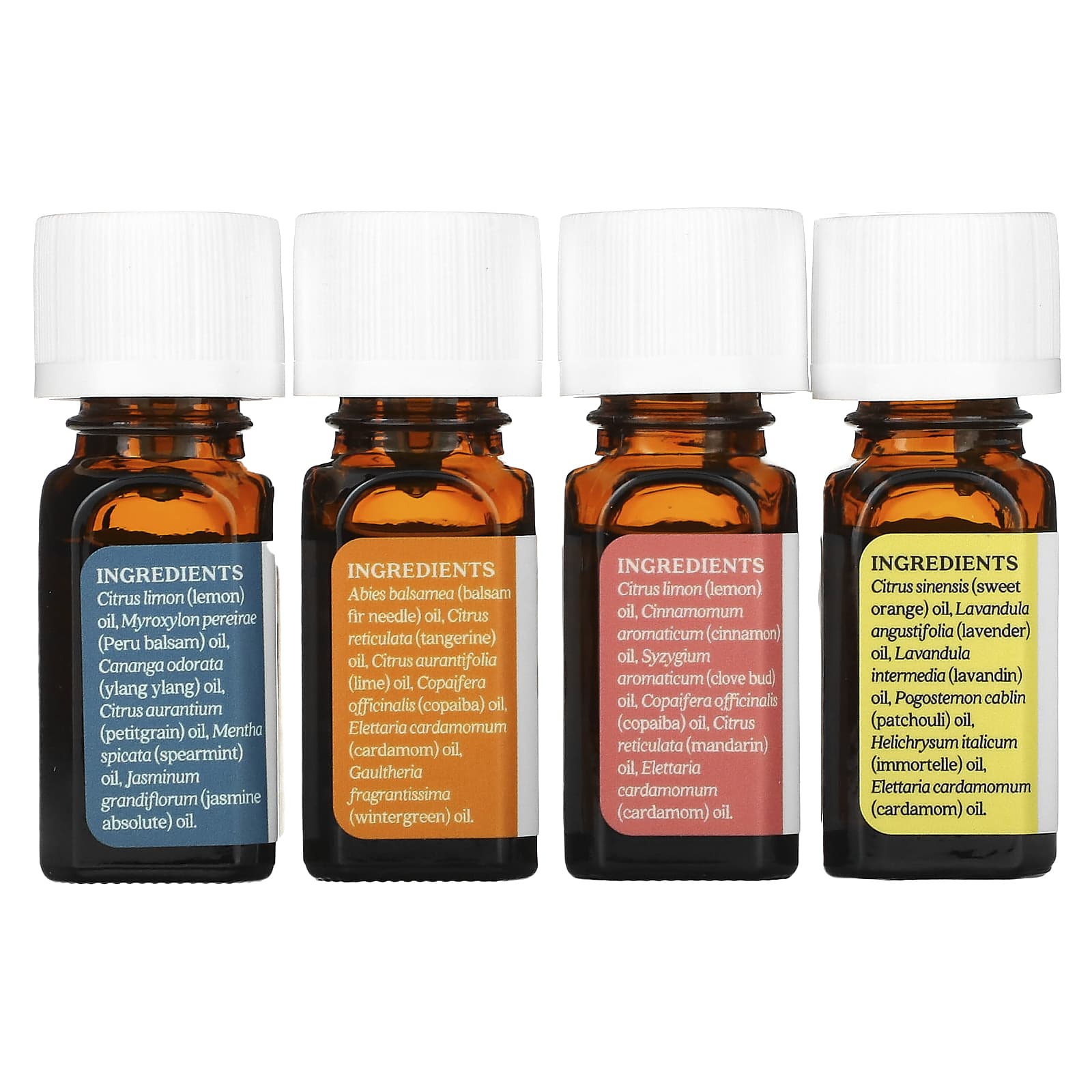 Aura Cacia 4-Piece Essential Oil Diffusion Blends Kit - Image 2