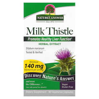 Milk Thistle, 60 Vegetarian Capsules for Healthy Liver Function