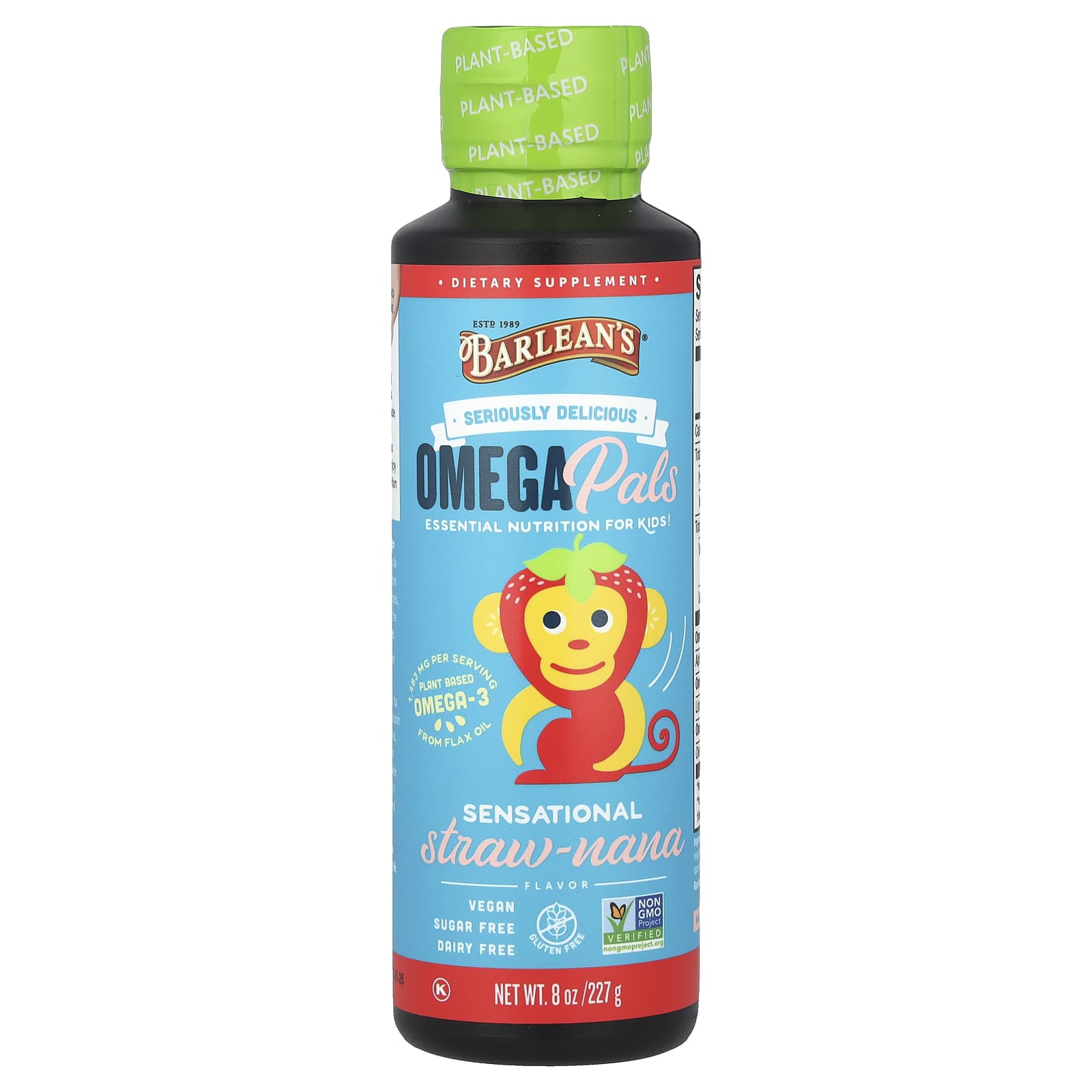 Essential Omega-3 Nutrition for Kids - Barlean's Omega Pals - Image 1