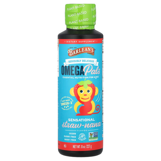 Essential Omega-3 Nutrition for Kids - Barlean's Omega Pals - Image 1