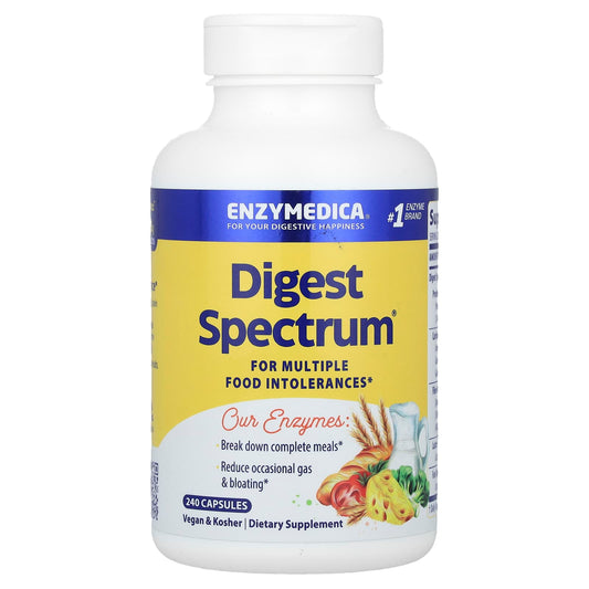 Enzymedica Digest Spectrum for Digestive Relief - 240 Capsules - Image 1