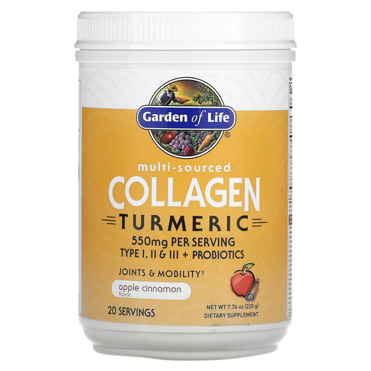 Collagen Turmeric Supplement for Joints & Skin - Garden of Life - Image 1
