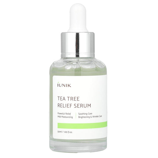 Tea Tree Relief Serum by iUNIK for Soothing Skin Care - Image 1
