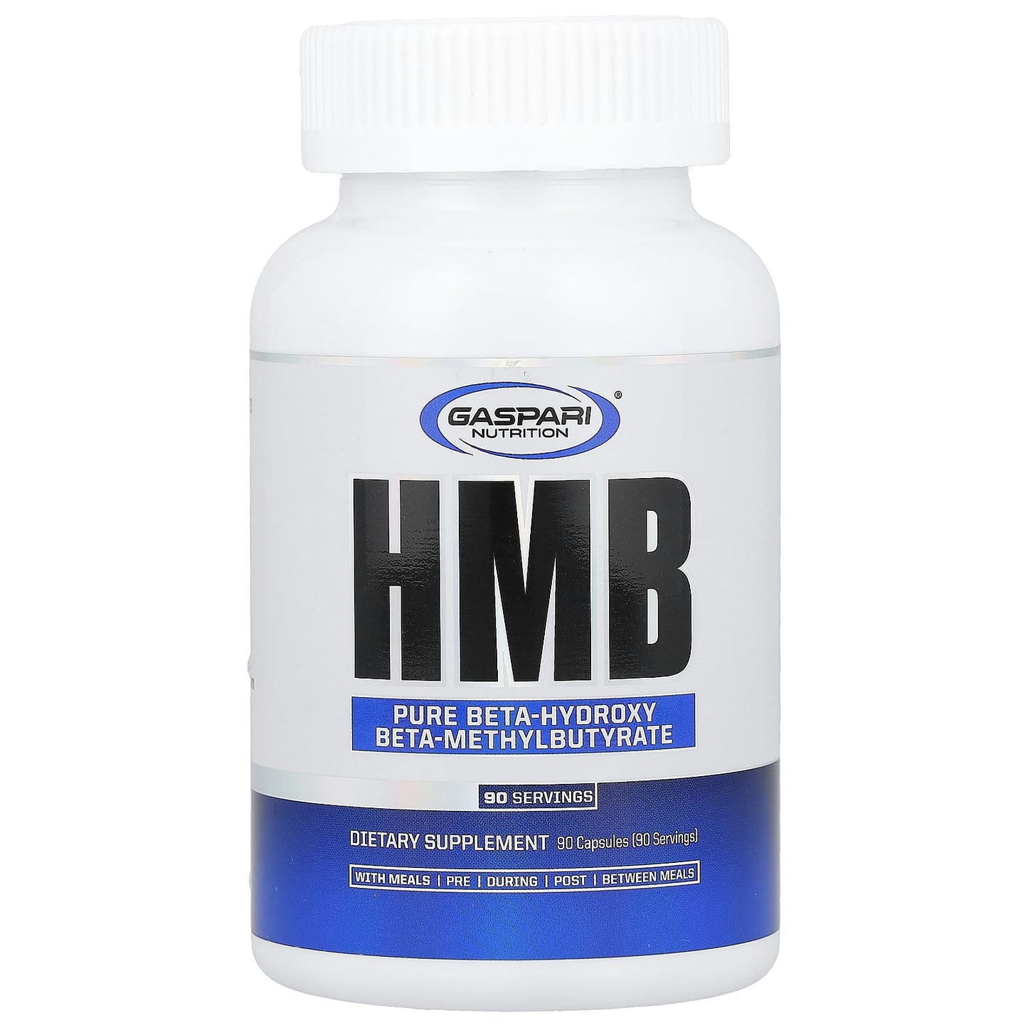 Gaspari HMB Supplement 90 Capsules for Muscle Recovery - Image 1