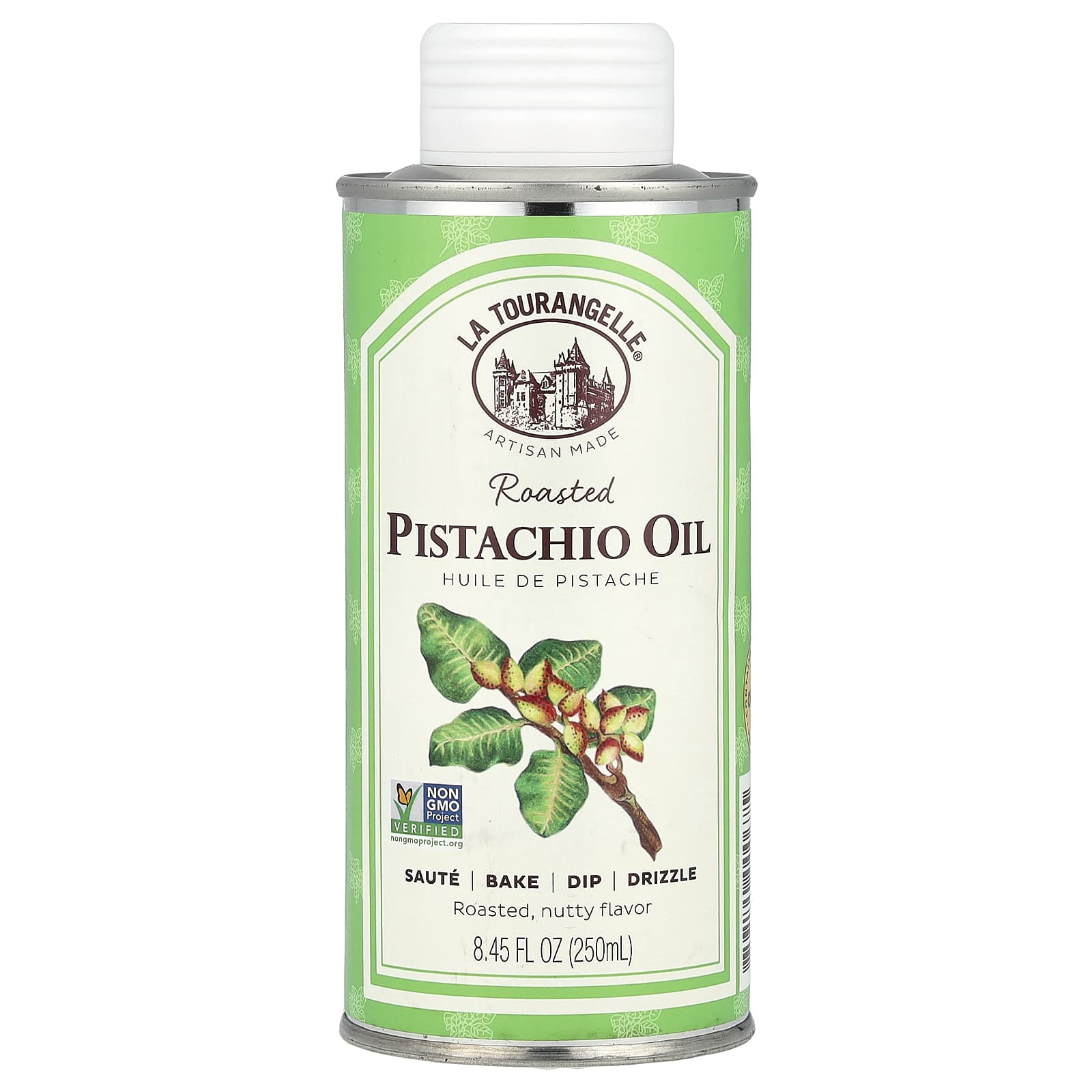 La Tourangelle, Roasted Pistachio Oil, 8.45 fl oz (250 ml) - Image 1