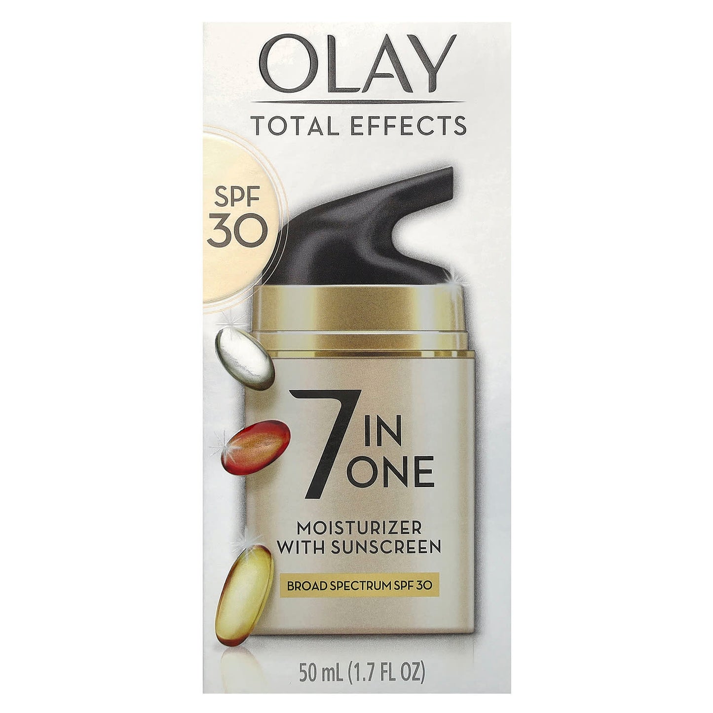 Olay, Total Effects, 7-in-One Moisturizer with Sunscreen, SPF 30, 1.7 fl oz (50 ml) - Image 2