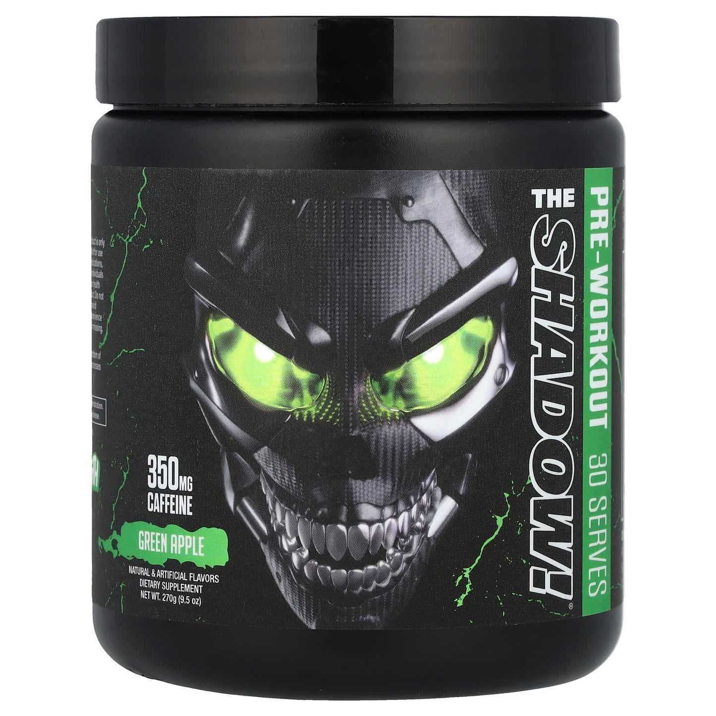 <span>JNX Sports The Shadow Pre-Workout - Green Apple | 9.5oz (270g)</span> - Image 1