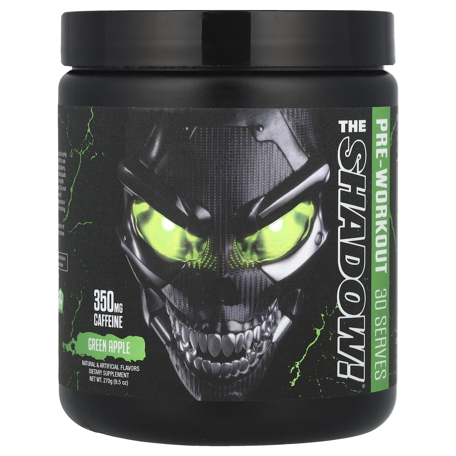 <span>JNX Sports The Shadow Pre-Workout - Green Apple | 9.5oz (270g)</span> - Image 1