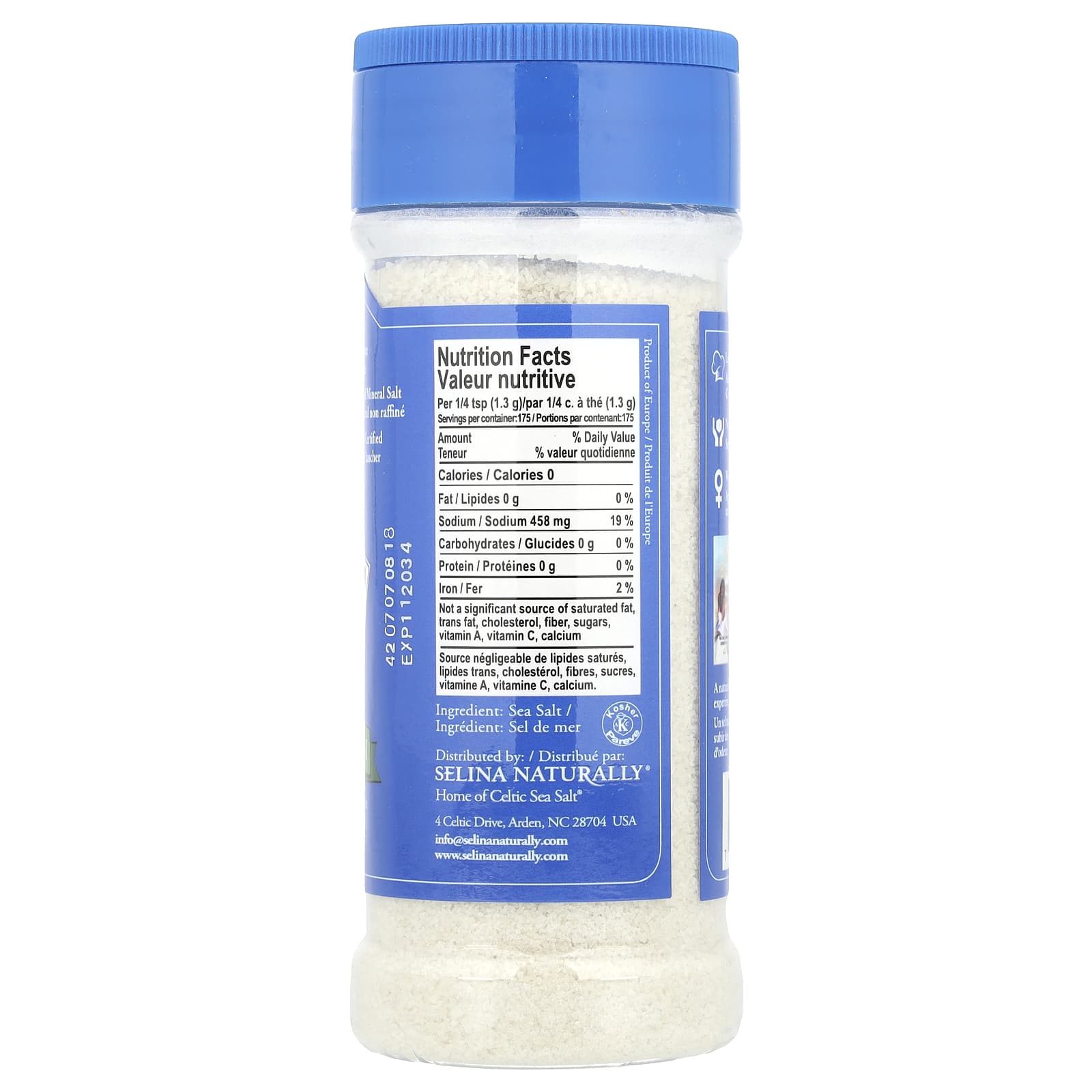 Fine Ground Celtic Sea Salt for Enhanced Vitality - 8 oz - Image 2