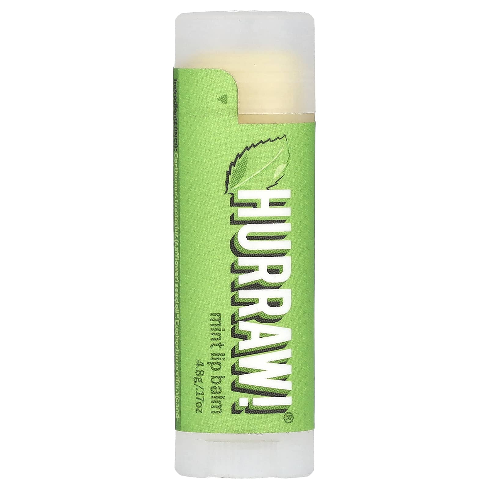 Organic Mint Lip Balm by Hurraw! - Natural, Cruelty-Free - Image 1