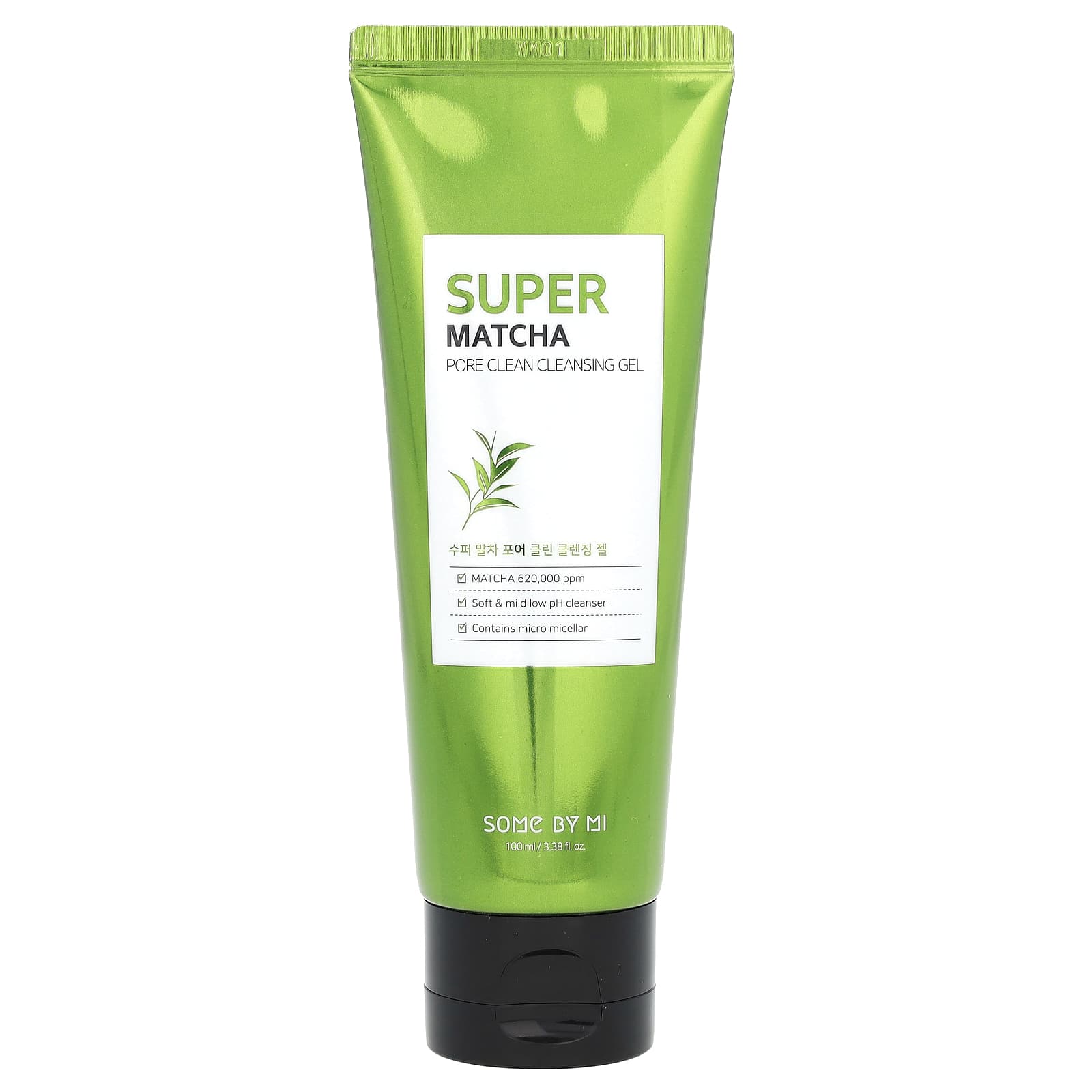 SOME BY MI, Super Matcha Pore Clean Cleansing Gel, 3.38 fl oz (100 ml) - Image 1