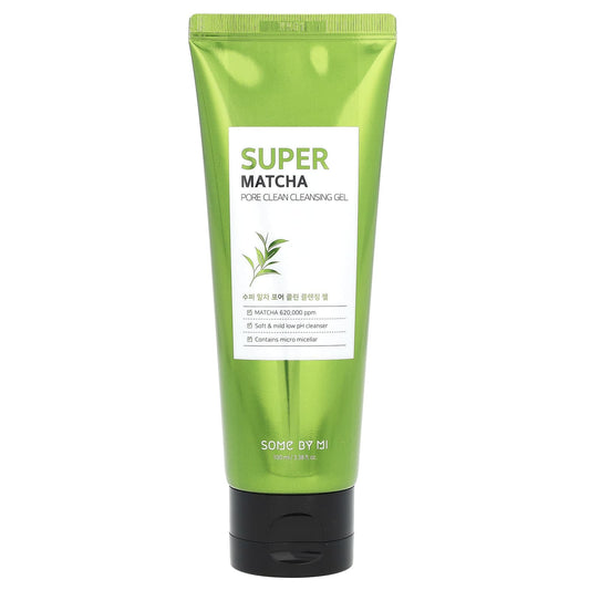 SOME BY MI, Super Matcha Pore Clean Cleansing Gel, 3.38 fl oz (100 ml) - Image 1