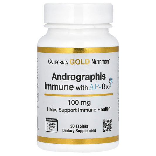 Support Immune Health with California Gold Nutrition Andrographis Immune - Image 1