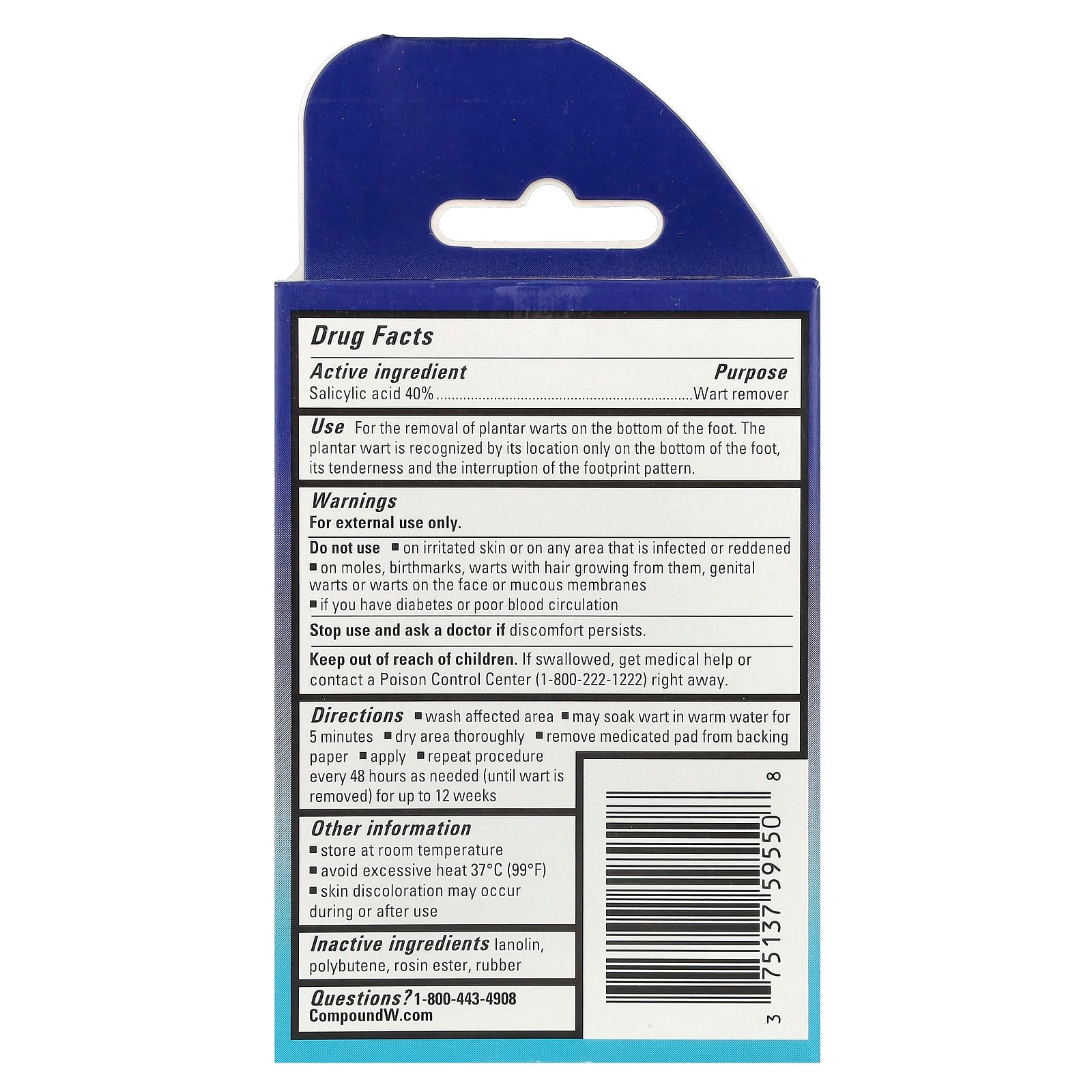 Compound W Plantar Wart Remover - Maximum Strength - Image 2