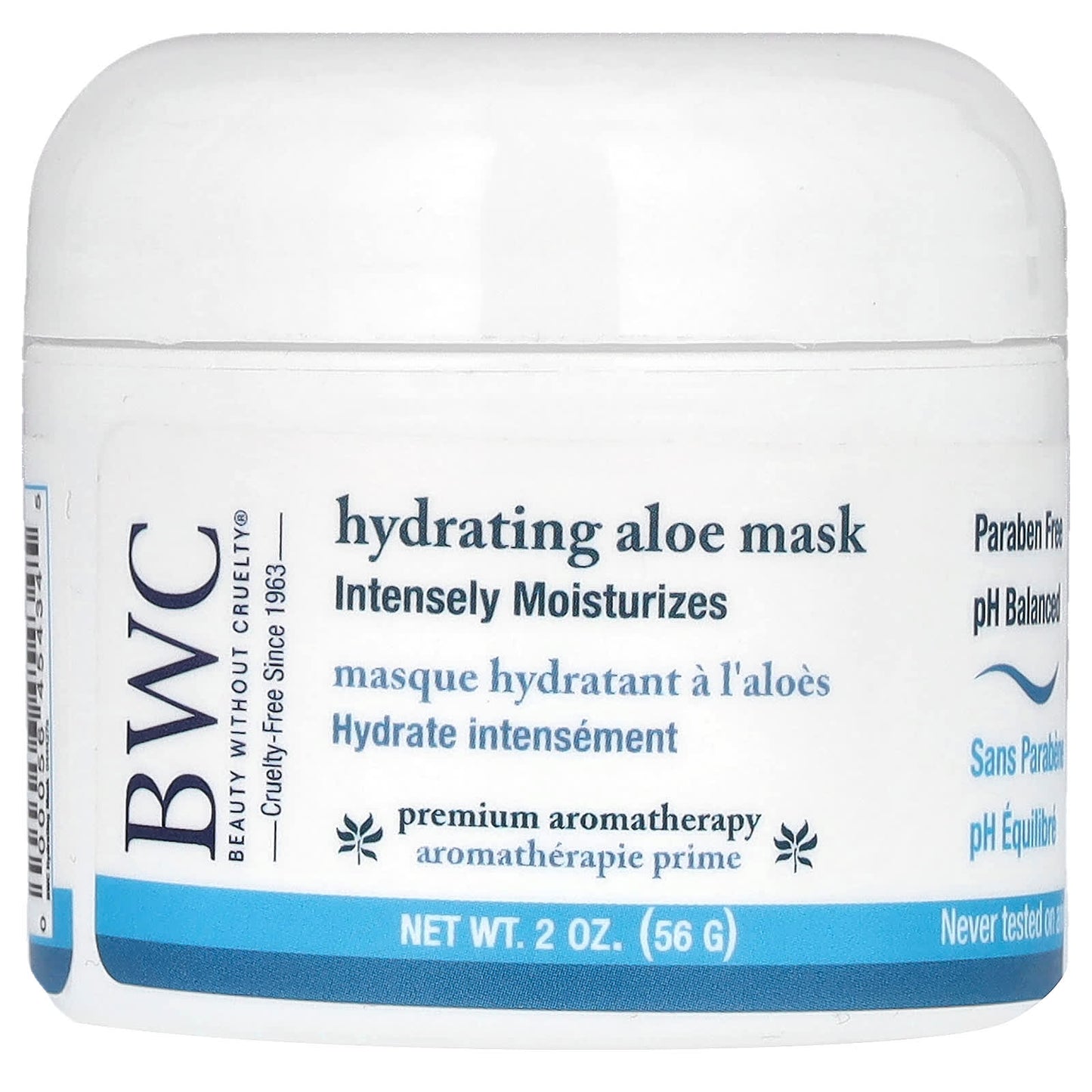Cruelty-Free Hydrating Aloe Mask for Moisturized Skin - 2 oz - Image 1