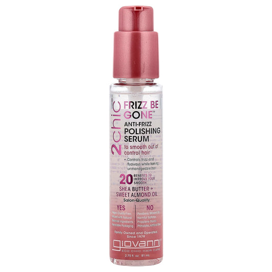 Giovanni Frizz Be Gone Anti-Frizz Serum for Smooth, Frizz-Free Hair - Image 1