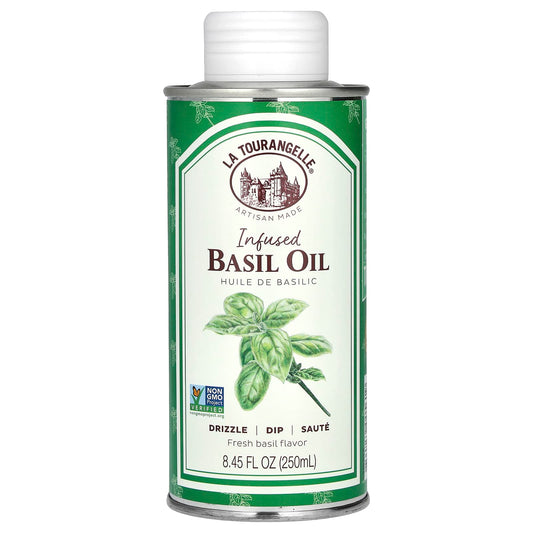 La Tourangelle, Infused Basil Oil, 8.45 fl oz (250 ml) - Image 1