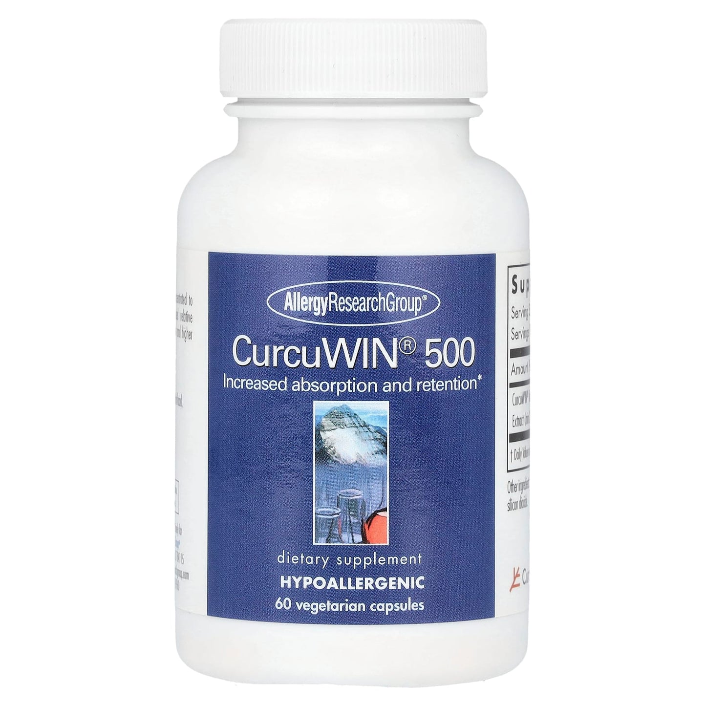 Turmeric Curcumin 500mg 60 Capsules - Enhanced Absorption - Image 1