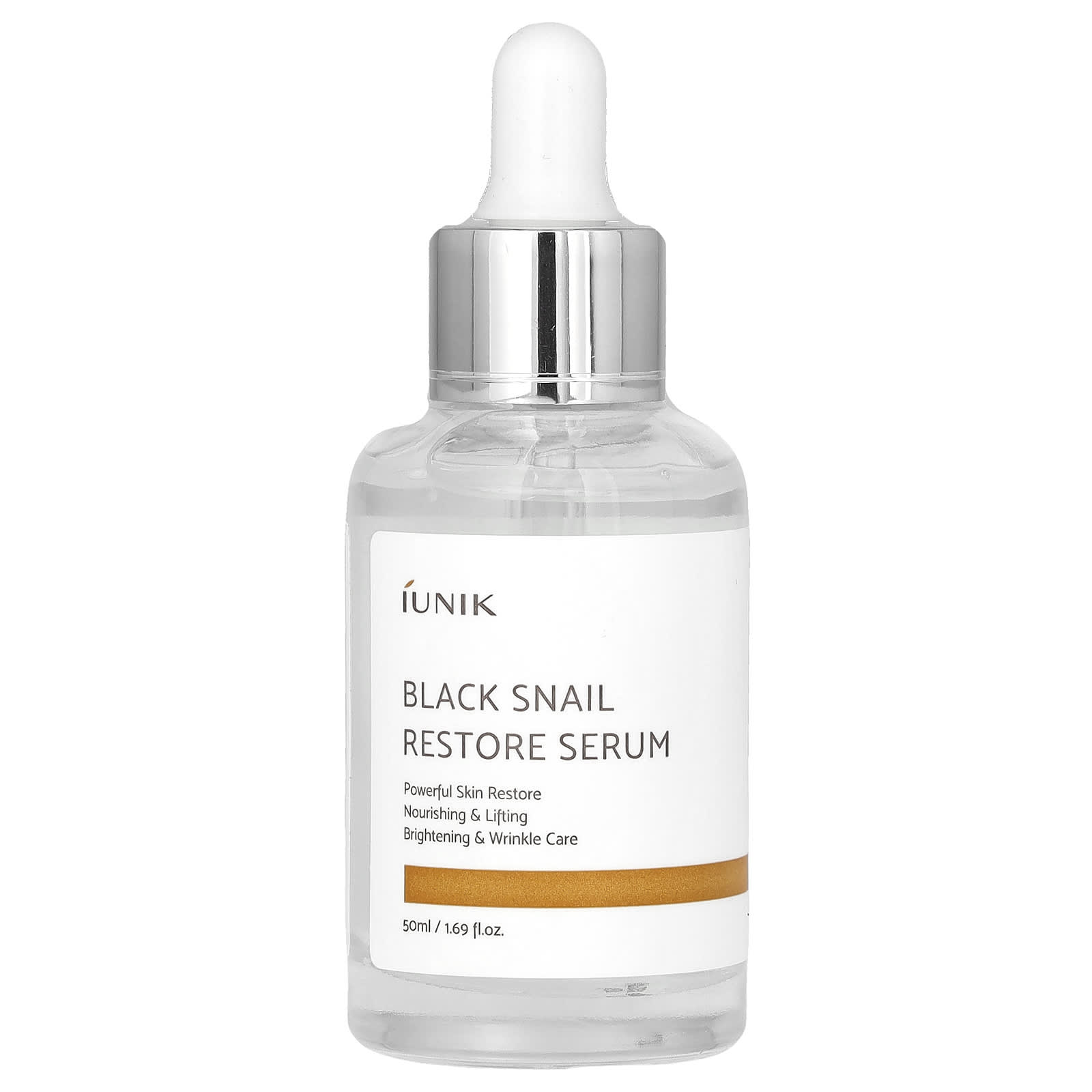 iUNIK Black Snail Restore Serum: Brighten & Firm Skin - Image 1