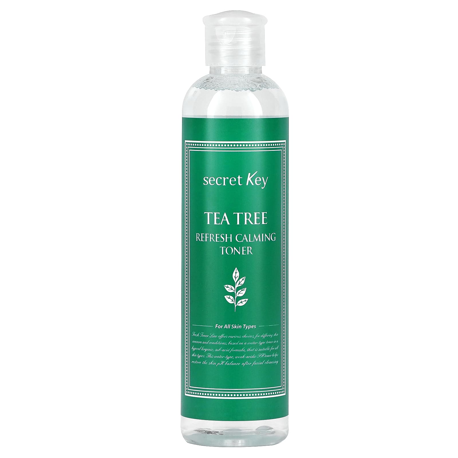 Secret Key, Refresh Calming Toner, Tea Tree , 8.38 fl oz (248 ml) - Image 1