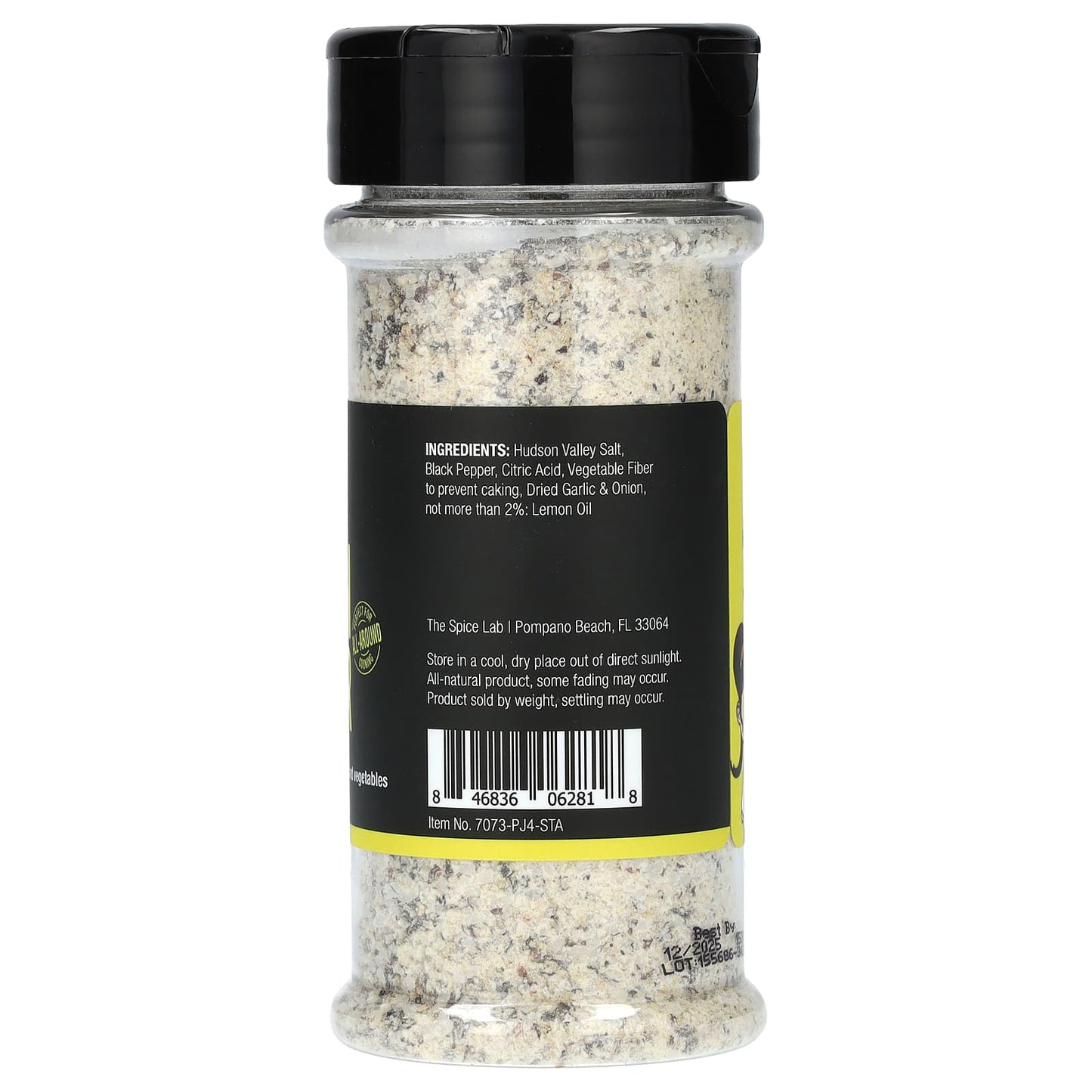 The Spice Lab, Lemon Pepper Seasoning, 6.7 oz (190 g) - Image 2