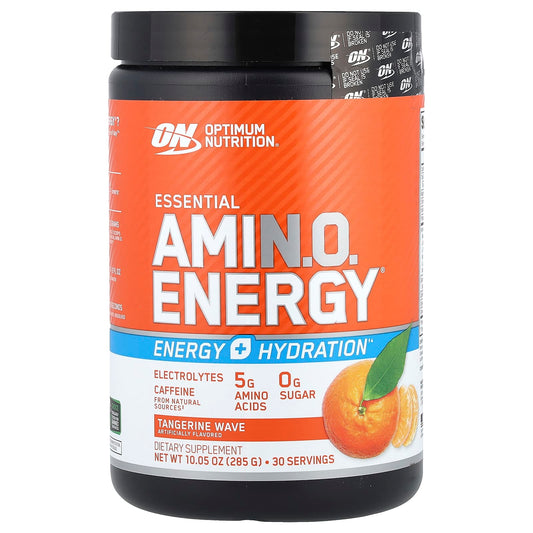 Optimum Nutrition, ESSENTIAL AMIN.O. ENERGY®, Tangerine Wave, 10.05 oz (285 g) - Image 1