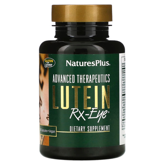 NaturesPlus, Advanced Therapeutics, Lutein RX-Eye, 60 Capsules - Image 1