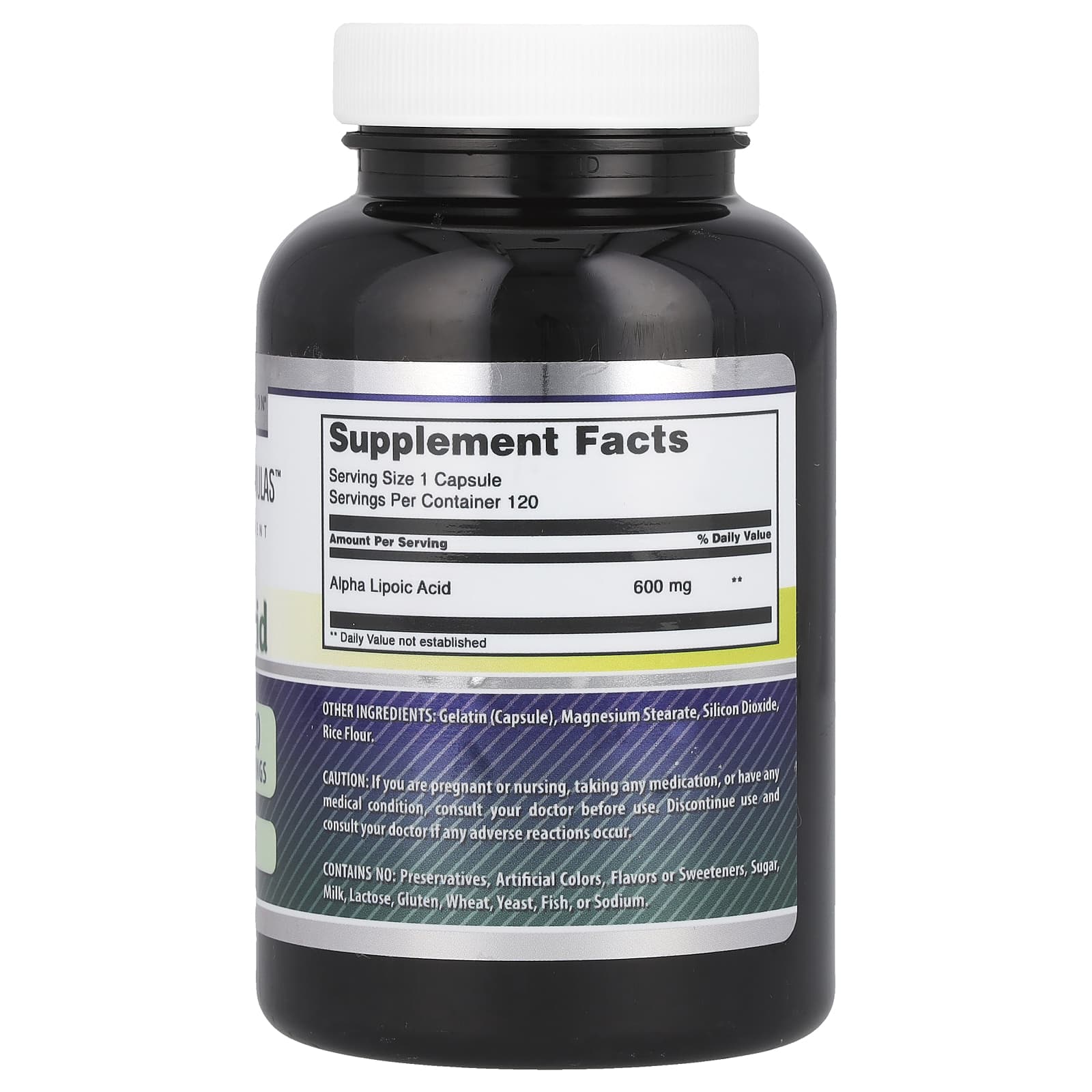 Alpha Lipoic Acid 600mg - Antioxidant Supplement for Healthy Living - Image 2
