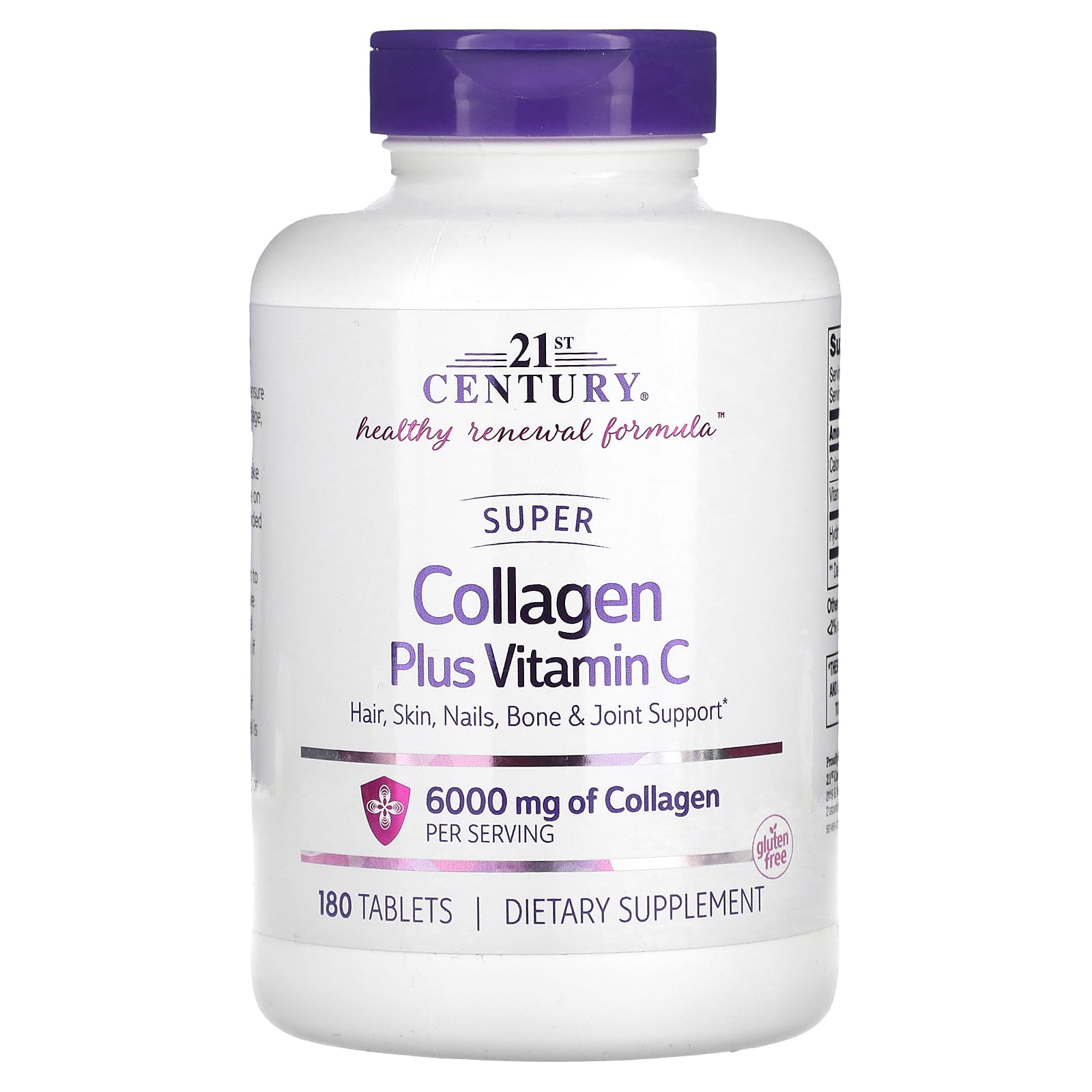 Super Collagen Plus Vitamin C Supplement for Healthy Skin, Hair, and Joints - Image 1