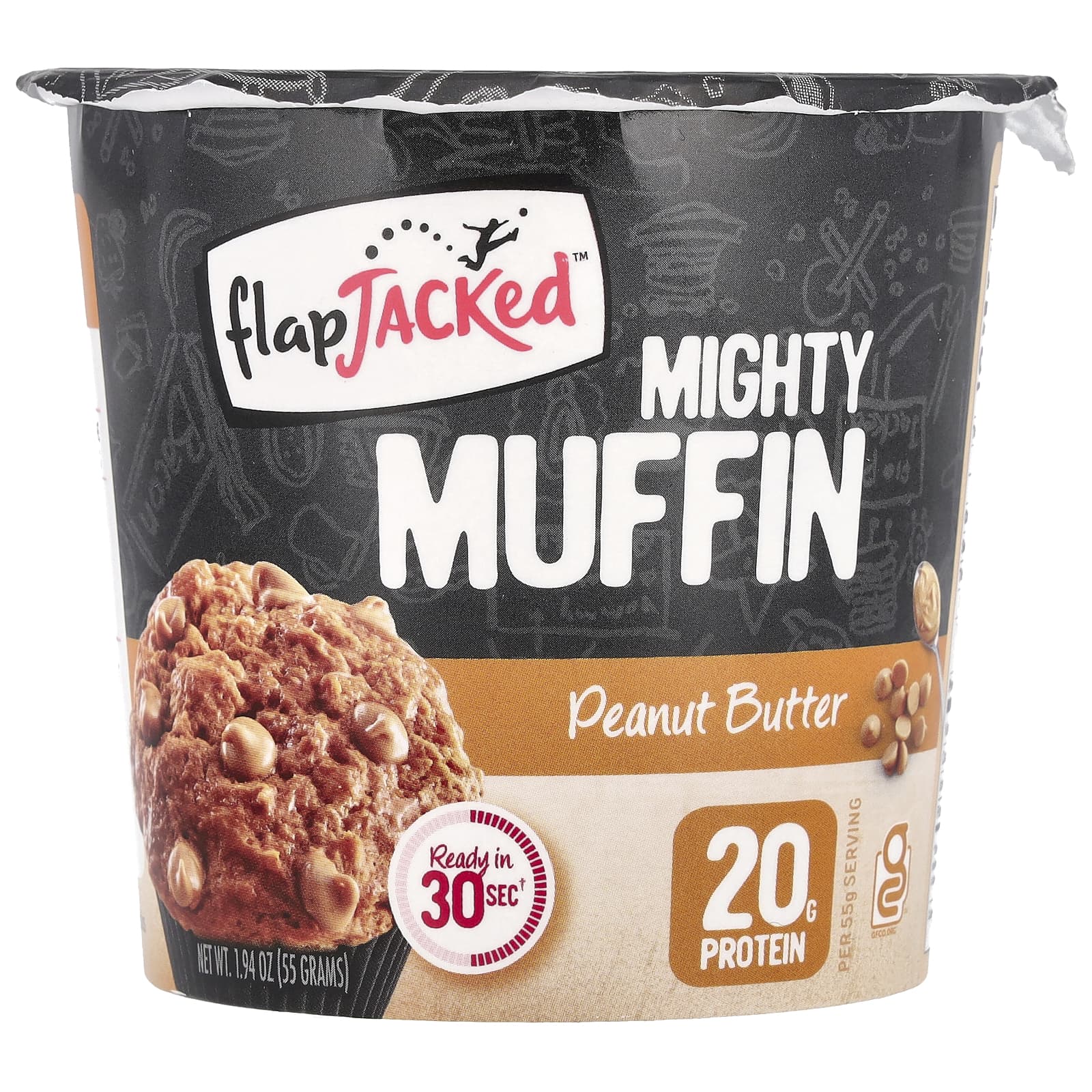FlapJacked Mighty Muffin Peanut Butter Protein Treats - Image 1